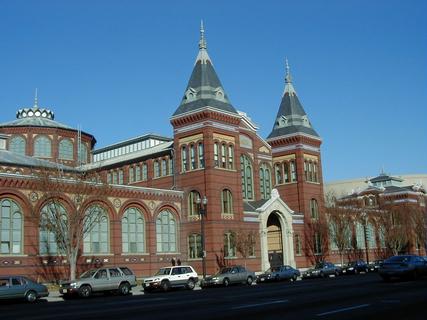Smithsonian Arts and Industries Building<br>Location: <a href="https://www.google.com/maps/search/?api=1&query=38.88744,-77.025" target="_new">National Mall</a>
